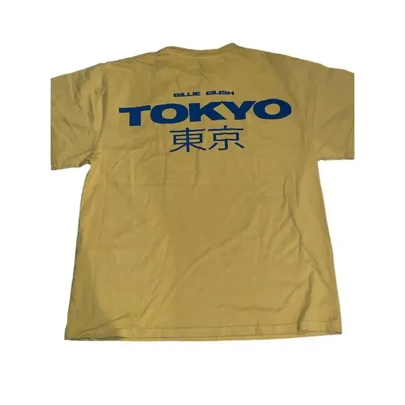 Limited Edition Billie Eilish Tokyo Pop Up Graphic Tshirt